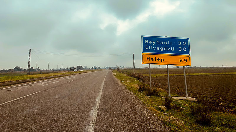 Halep, Hatay, Reyhanli, Cilvegöz, Straße, Weg, Syrien, Türkei