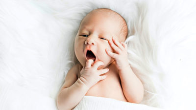 Baby, Kind, Geburt, Gähnen, Säugling