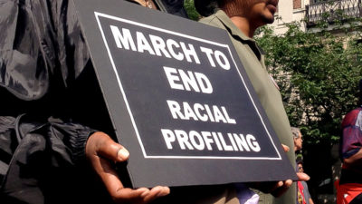 Racial Profiling, Rassismus, Demonstration, Polizei, Diskriminierung