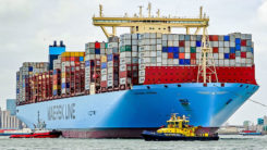 Schiff, Handelsschiff, Frachtschiff, Containerschiff, Wirtschaft, Transport
