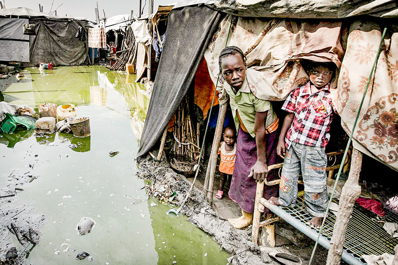 Überschwemmung, Flüchtlingscamp, Südsudan, Flüchtlinge, Wasser, Hunger, Armut, Afrika
