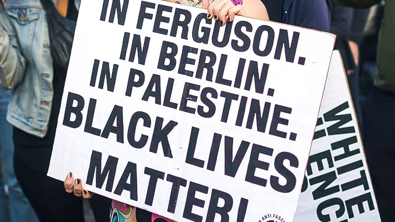 Ferguson, Berlin, Palestine, Black Lives Matter, Rassismus, Demo