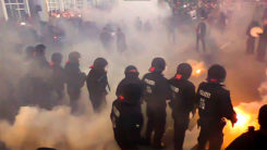 Demonstration, Polizei, Rechtsextremismus, Neonazis, Corona, Querdenken