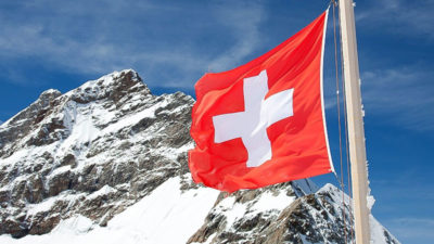 Schweiz, Flagge, Berge, Schweizer Berge, Alm, Fahne