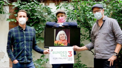 Amir Ali, Ahmed Abed, Judith Bernstein, Christoph Glanz, BDS, Israel, Palästina