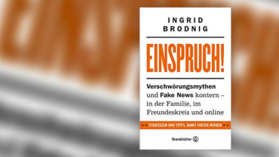 Einspruch, Buchcover, Fake-News, Verschwörung, Ingrid Brodnig