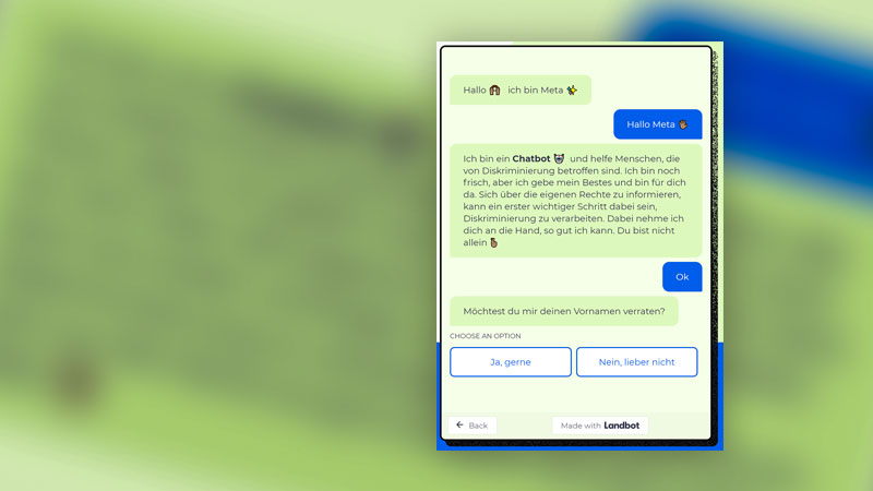 Chatbot,Diskriminierung, Rassismus, Internet