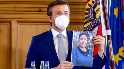 Nürnberger Menschenrechtspreis. Sayragul Sauytbay, China, Muslime, Uiguren
