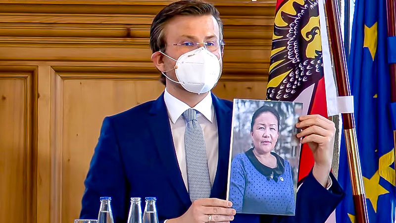 Nürnberger Menschenrechtspreis. Sayragul Sauytbay, China, Muslime, Uiguren