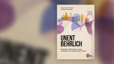 Unentbehrlich, Buch, Buchcover, Rassismus, Gewalt, Rechtsextremismus