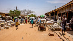Markt, Nigeria, Armut, Afrika, Hunger, Straße