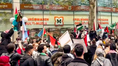Demosntration, Demo, Palästina, Israel, Antisemitismus