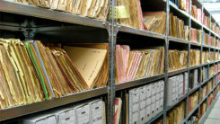 Akten, Register, Regal, Archiv, Aktenregister
