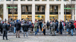 Protest, Corona, Demo, Demonstration, Corona-Politik, Menschen