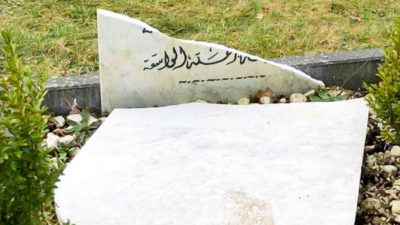 Friedhof, Schändung, Grab, Grabstein, Islam, Muslim