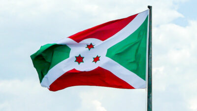 Burundi, Fahne, Flagge, Afrika, Land, Staat, Mast