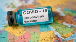 Corona, Covid-19, Impfstoff, Vaccine, Afrika, Karte