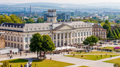 documenta, Gebäude, Museum, Kunst, Kassel, Menschen
