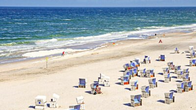 Strandkorb, Meer, Strand, Urlaub, Ferien, Erholung