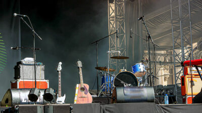 Konzert, Bühne, Musik, Instrumente, Gitarre, Schlagzeug