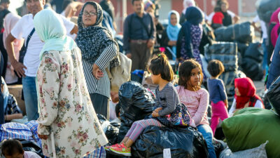 Griechenland, Thessaloniki, Flüchtlinge, Flucht, Geflüchtete, Menschen, Kinder