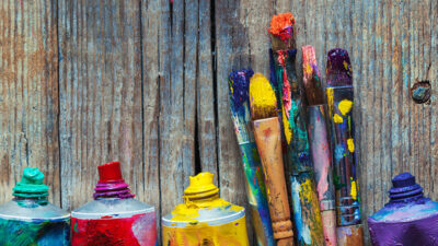 Kunst, Pinsel, Farbe, Tube, Malen, Holz