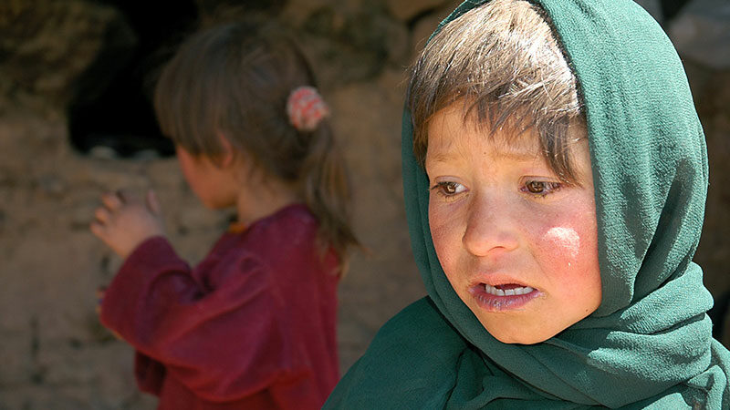 Das Leid der Kinder in Afghanistan