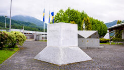 Srebrenica, Gedenkstätte, Bosnien, Herzegowina, Krieg, Genozid