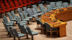 Konferenz, Raum, Sitze, Stühle, Vereinte Nationen, UN