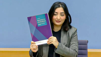 Reem Alabali-Radovan, Rassismus, Integration, Beauftragte, Pressekonferenz, Lagebericht