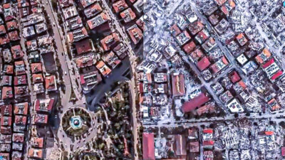 Hatay, Erdbeben, Luftbild, Stadt, Katastrophe, Türkei