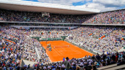 French Open, Sport, Tennis, Court, Zuschauer, Publikum