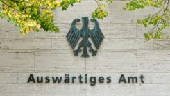 Auswärtiges Amt, Bundesadler, Ministerium, Berlin, Deutschland