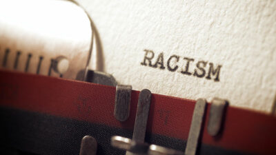 Rassismus, Racism, Schreibmaschine, Alt, Diskriminierung