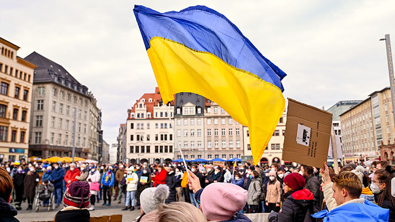 Junge Ukrainer suchen verstärkt Schutz in Deutschland Junge Ukrainer suchen verstärkt Schutz in Deutschland