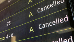 Flughafen, Flug, Reise, Abschiebung, Cancelled