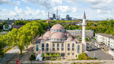 Moschee, Kuppel, Minarette, Panorama, Islam, Muslime