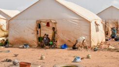 Burkina Faso, Afrika, Hunger, Armut, Dürre, Kinder, Zelt