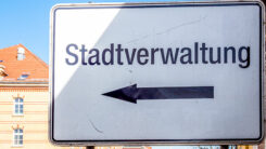 Stadtverwaltung, Stadt, Amt, Verwaltung, Bürgerbüro, Schild