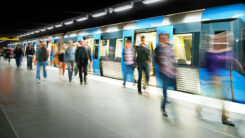 Bahn, Zug, Reise, Migration, Gesellschaft, Menschen