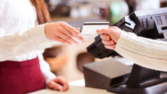 Karte, Bezahlung, Kasse, Zahlen, Hand, Einkauf, Chipkarte
