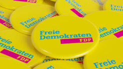 FDP, Politik, Freie Demokraten, Liberalen, Buttons, Sticker