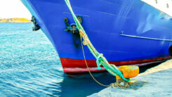 Schiff, Hafen, Meer, Seenotrettung, Mittelmeer, Seil, Festsetzung