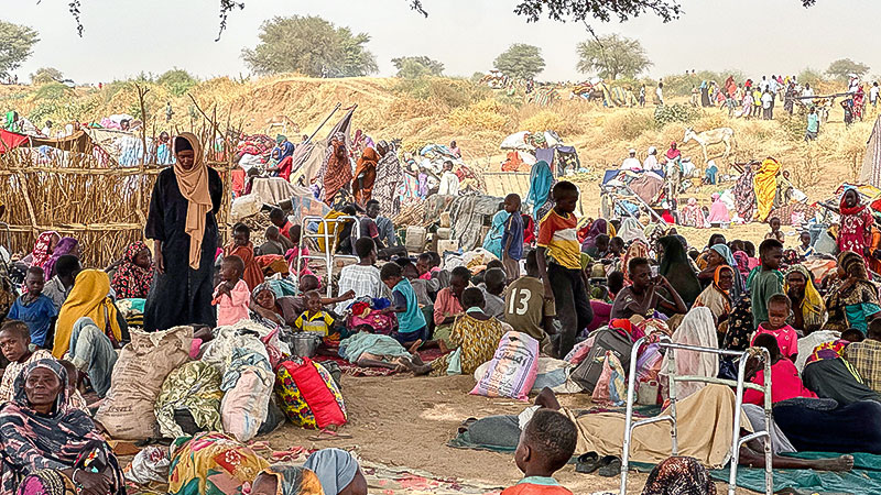 Zunahme von Mangelernährung bei Kindern im Sudan