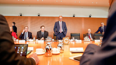 Bundeskabinett © Odd Andersen/AFP