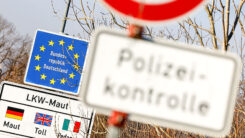 Grenzkontrolle, Deutschland, Grenze, Kontrolle, Polizei, Polizeikontrolle