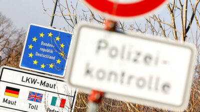 Grenzkontrolle, Deutschland, Grenze, Kontrolle, Polizei, Polizeikontrolle
