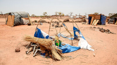 Burkina Faso, Afrika, Zelt, Flüchtlingslage, Flüchtlinge, Flucht, Armut,