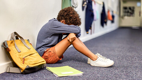 Schule, Schüler, Mobbing, Diskriminierung, Rassismus, Bildung, Junge, Stress, traurig