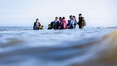 Flüchtlinge, Geflüchtete, Ärmelkanal, Großbritannien, Frankreich, Flucht, Meer